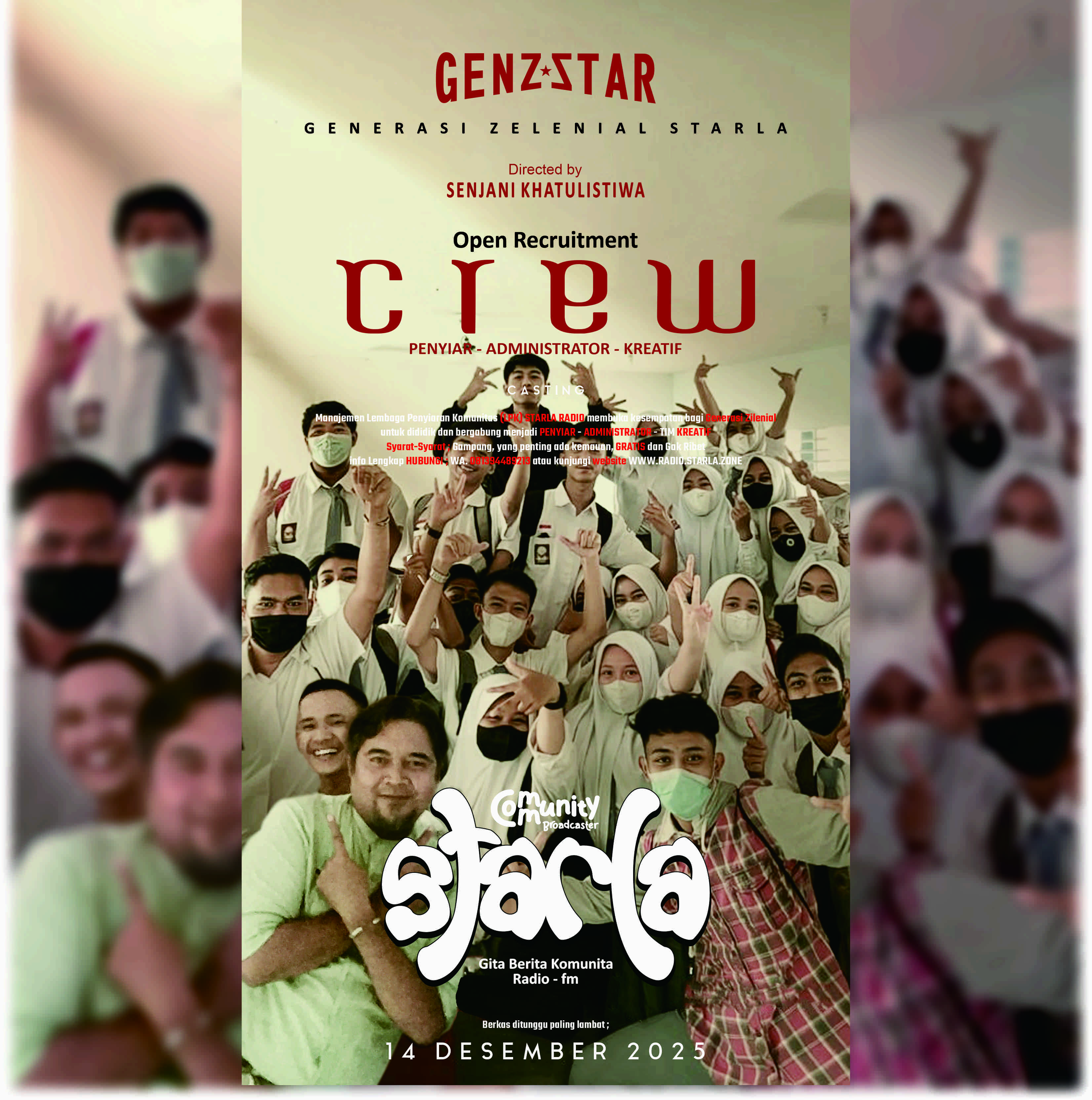 STARLA Open Recrutment